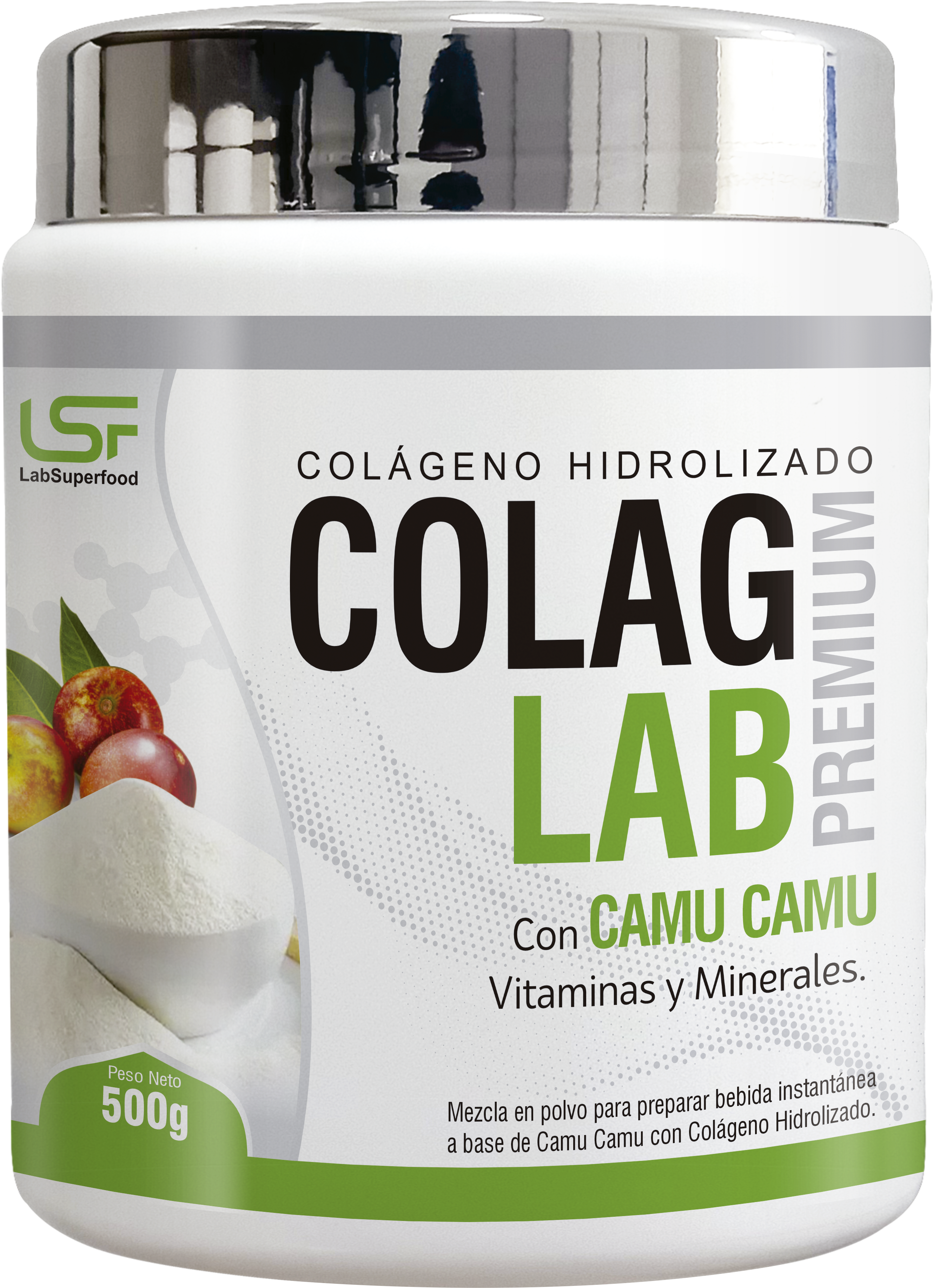 Colágeno Hidrolizado - Colag Lab con Camu Camu x 500g – LabSuperfood Perú