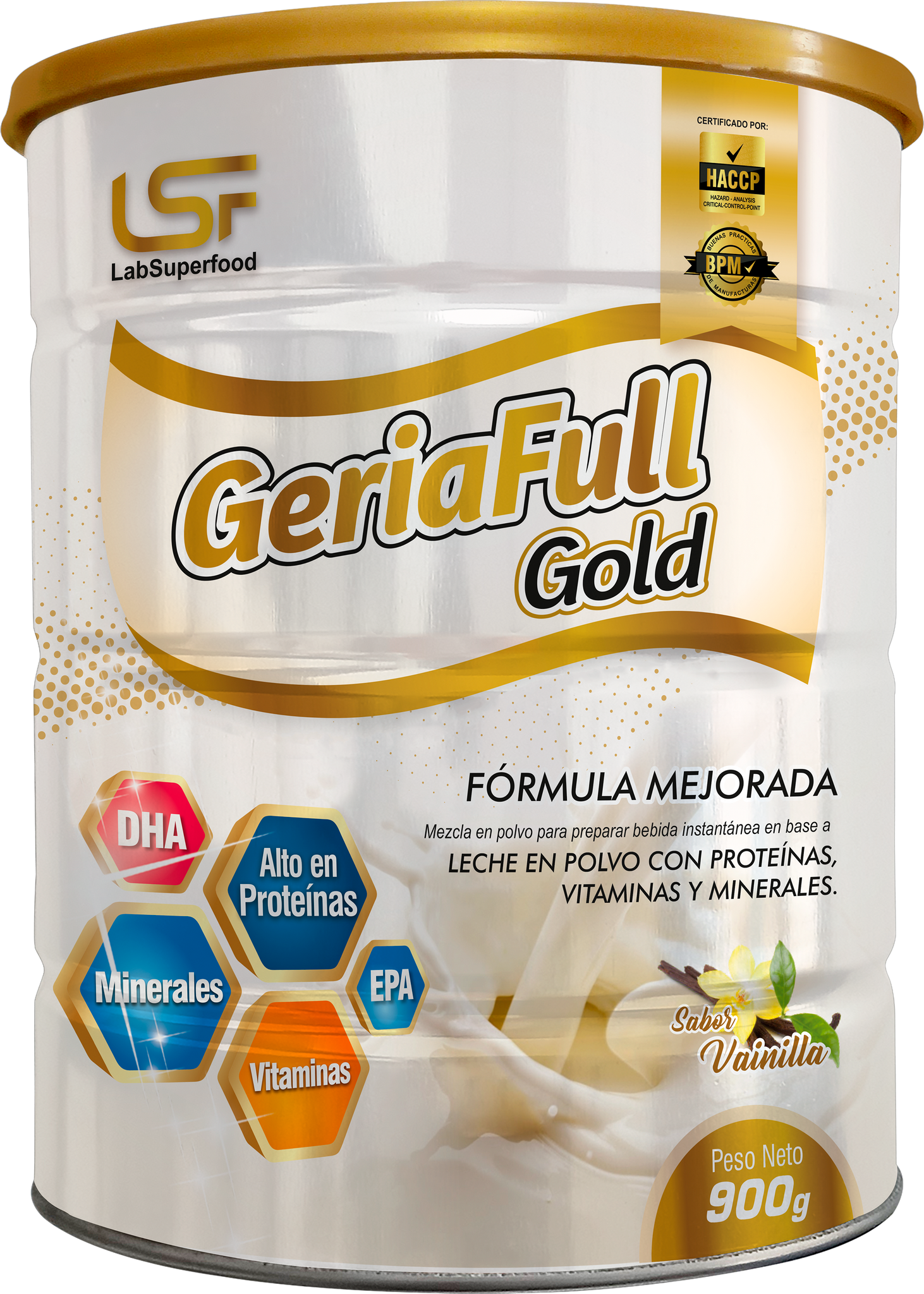 GeriaFull Gold - Lata x 900g
