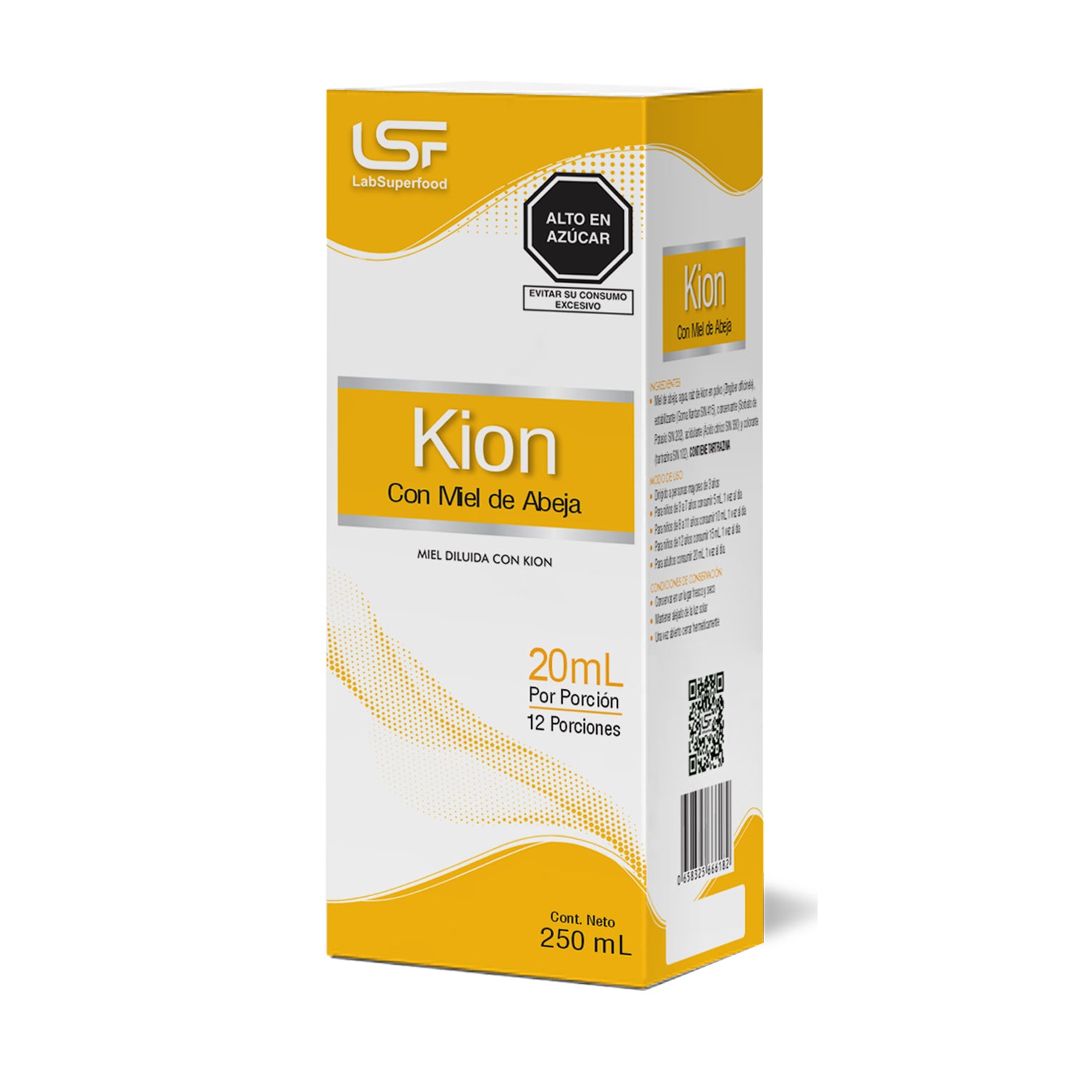 Pack Promocional Defensas: Kión con Miel de Abejas - 250ml + Vita-C - Caja x 30 Sachets + Propo Lab (Spray ) Miel, Menta, Muña y Tomillo 30ml