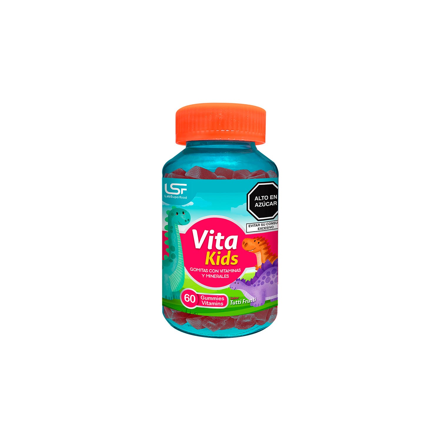 Vita Kids - Sabor Tutti Frutti - 60 gomitas