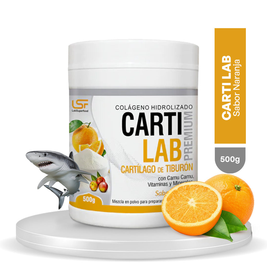 Colag Lab Shark Cartilage - Orange Flavor - 500g