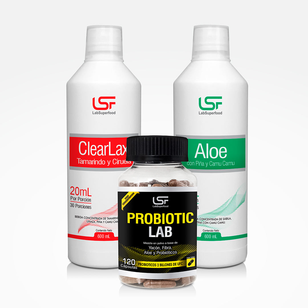 Pack Promocional Aloe + Clearlax + Probiotic Lab