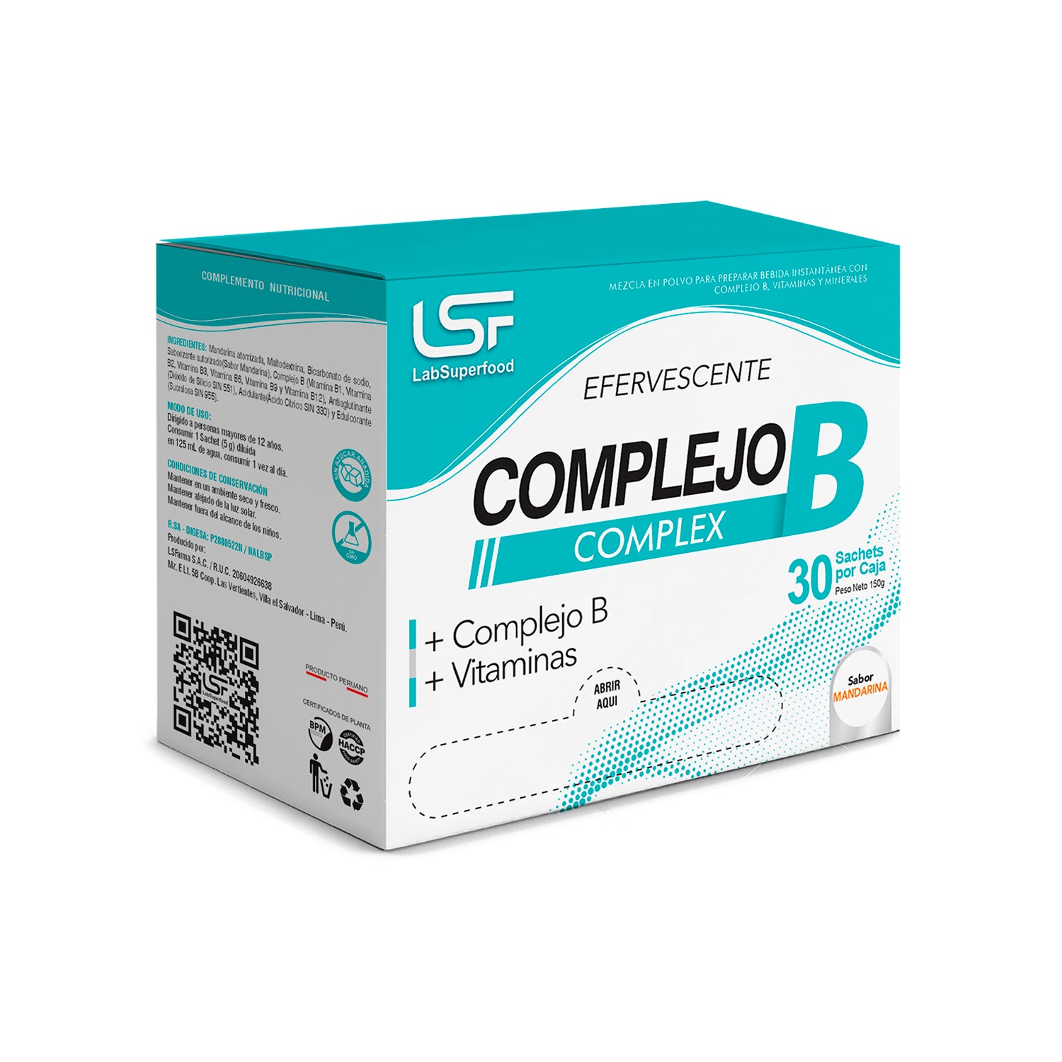 Complejo B Complex - Caja x 30 Sachets