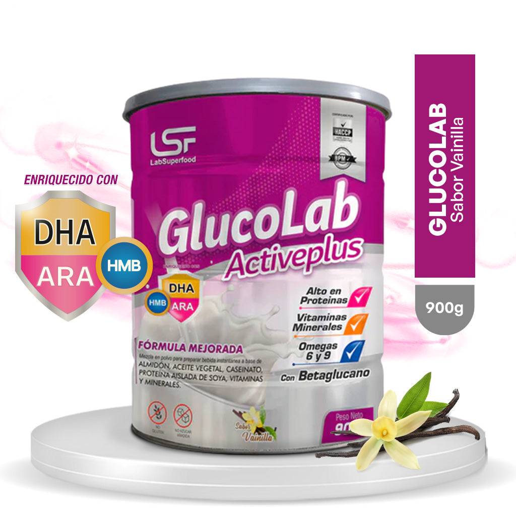 Glucolab Activeplus - Can - 900g