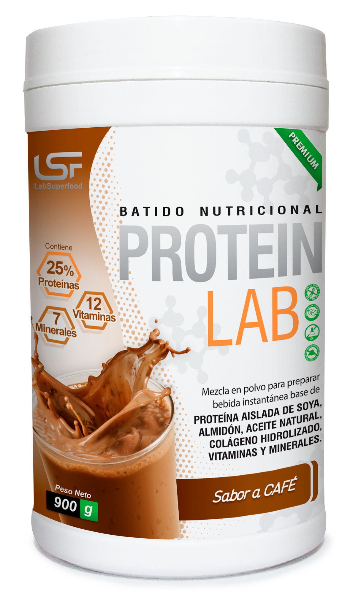 ProteinLab Café - 900g